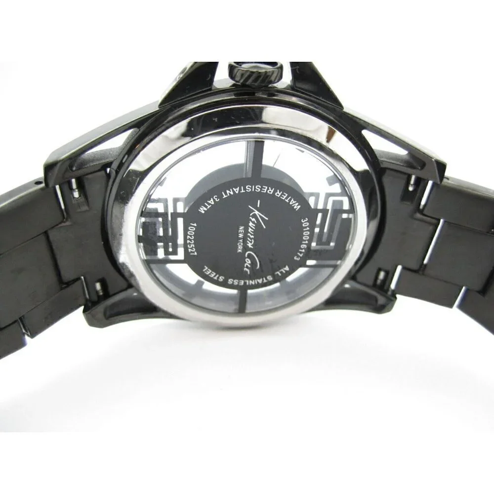 Men's Kenneth Cole New York Quartz WR Analog 49mm Dial Causal Round Watch (G112)